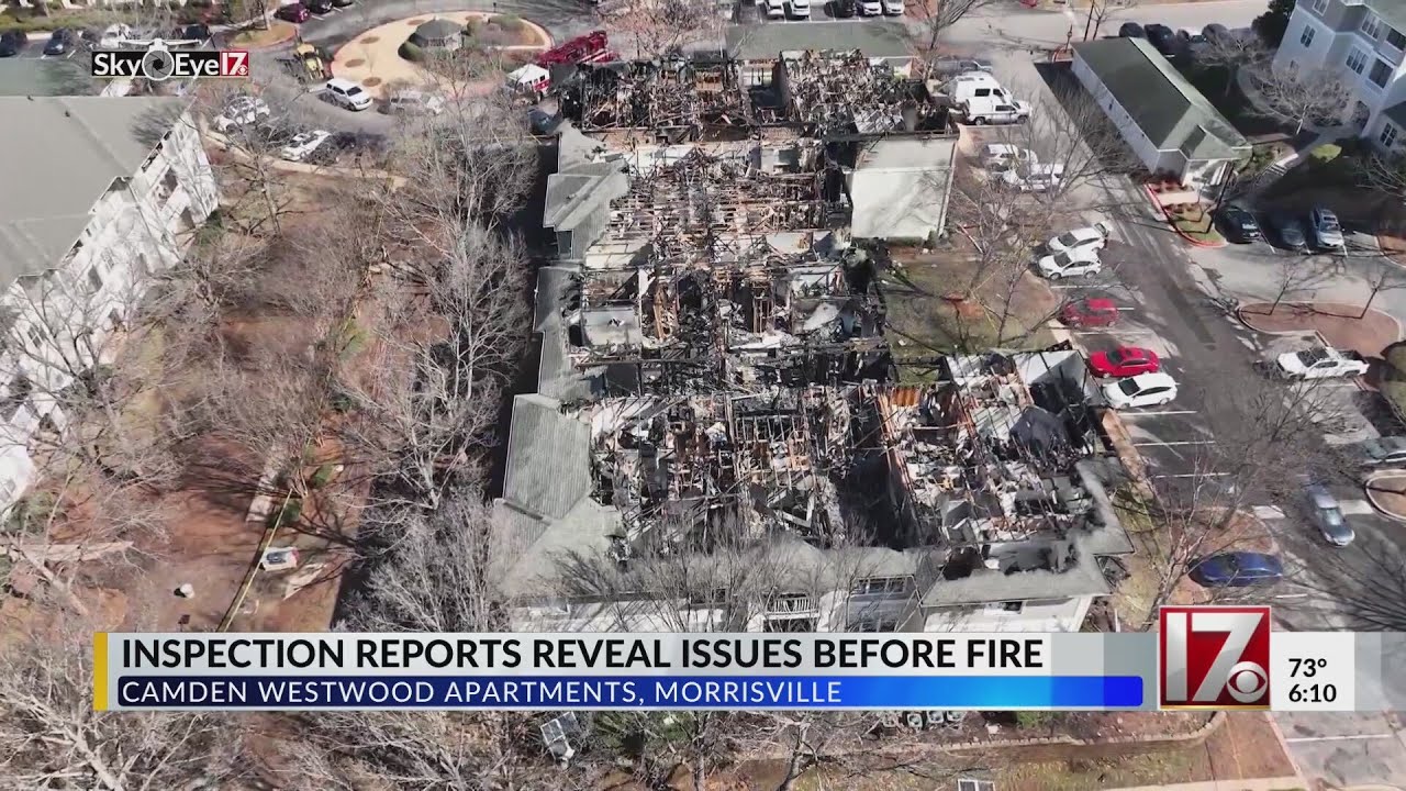 Inspection report reveals issues at Morrisville apartment before fire