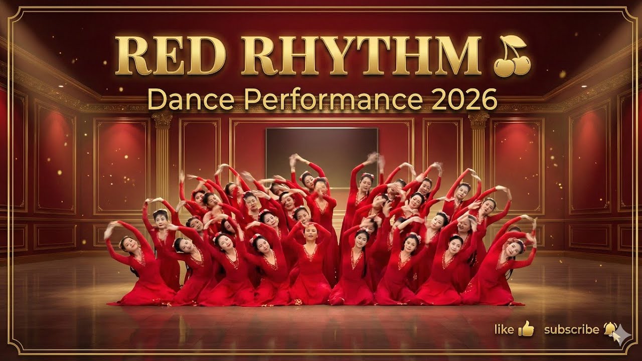 Red Rhythm 🍒 | Powerful Dance Performance 2026 | Passion in Motion | 