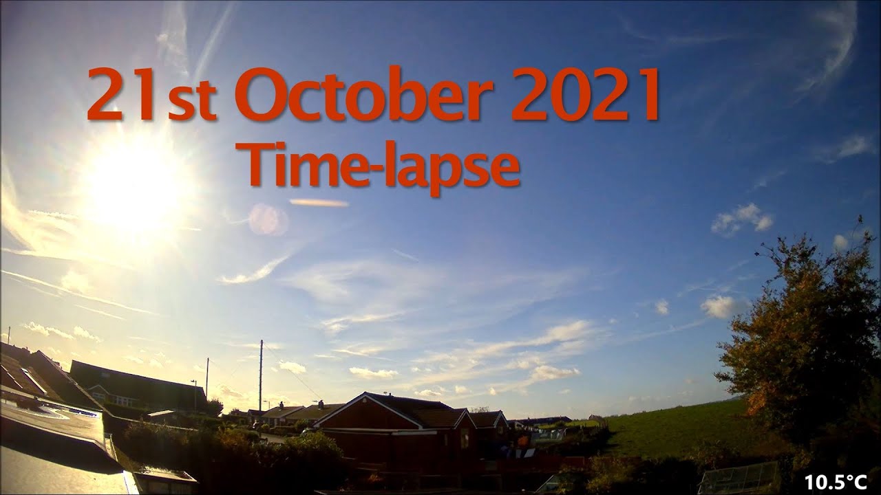 21 October 2021 Time-lapse