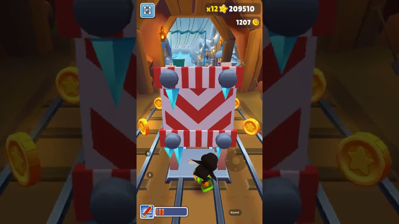 malik subway surfers north pole 1HOUR gameplay NO CONTINUE