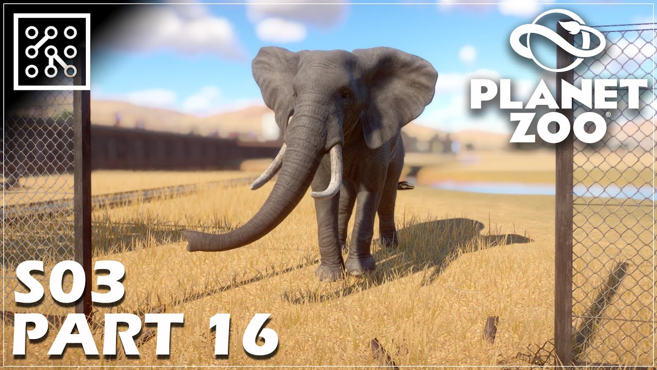 Planet ZOO CZ | Slon africký - Part 16 S03 | Lets play | Česky