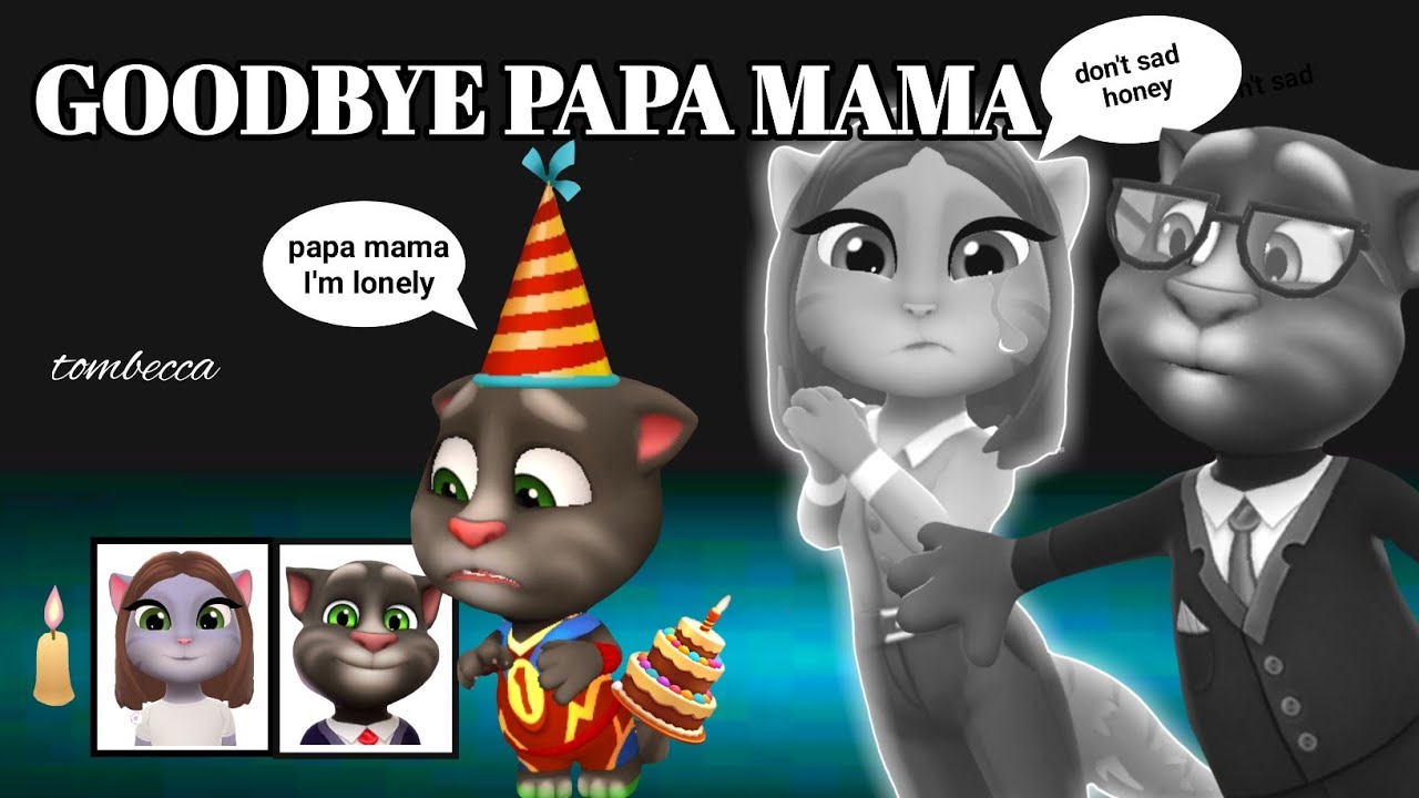 My Talking Tom Friends - AMONG US - Goodbye Papa Mama Tom