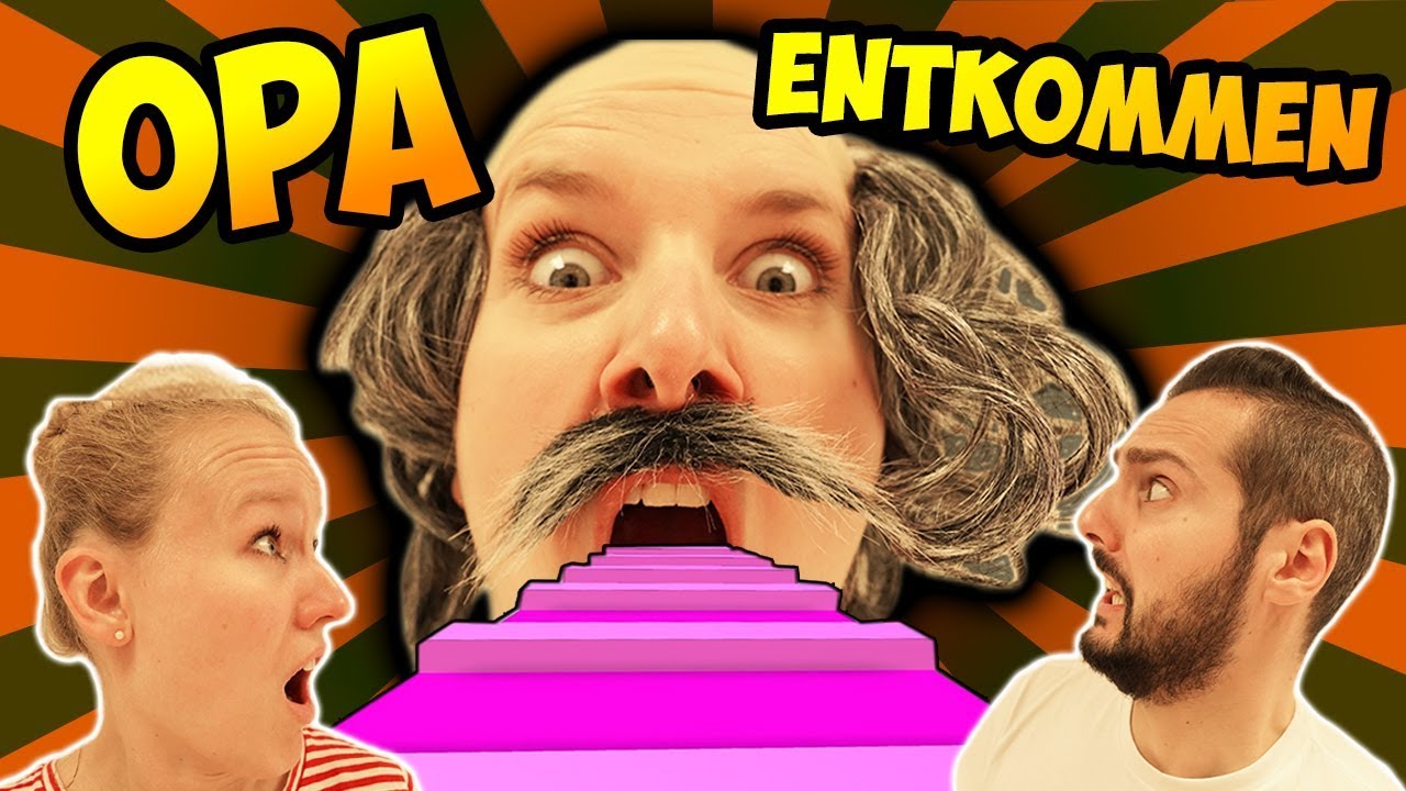 OPA ENTKOMMEN - Kathi & Kaan in VERRÜCKTER OPA OBBY gefangen - Roblox Escape Grandpa Obby Parodie