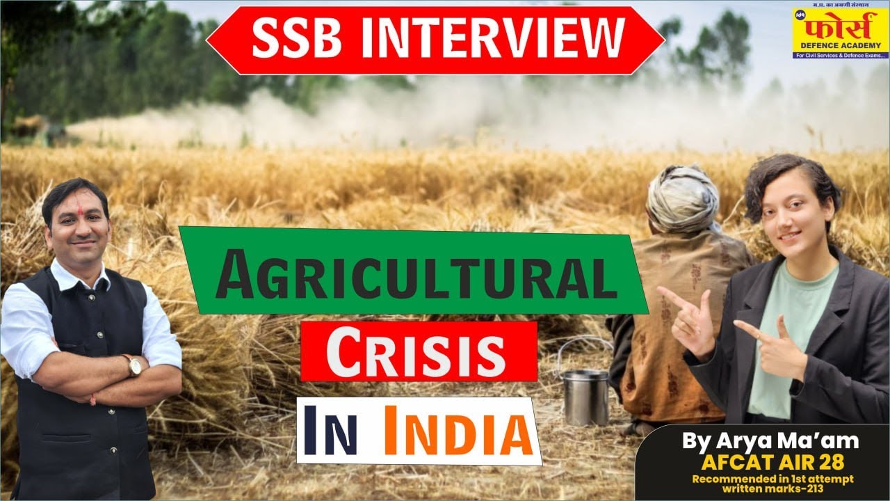 Uncovering the Hidden Agricultural Crisis in India | SSB Preparation Secrets Revealed!