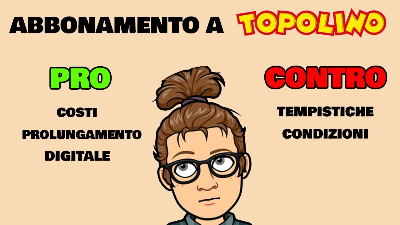 Abbonamento a Topolino è conveniente? PRO e CONTRO