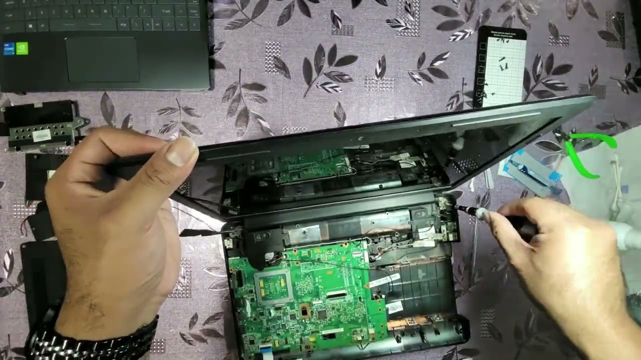 HP G60 laptop clean up.