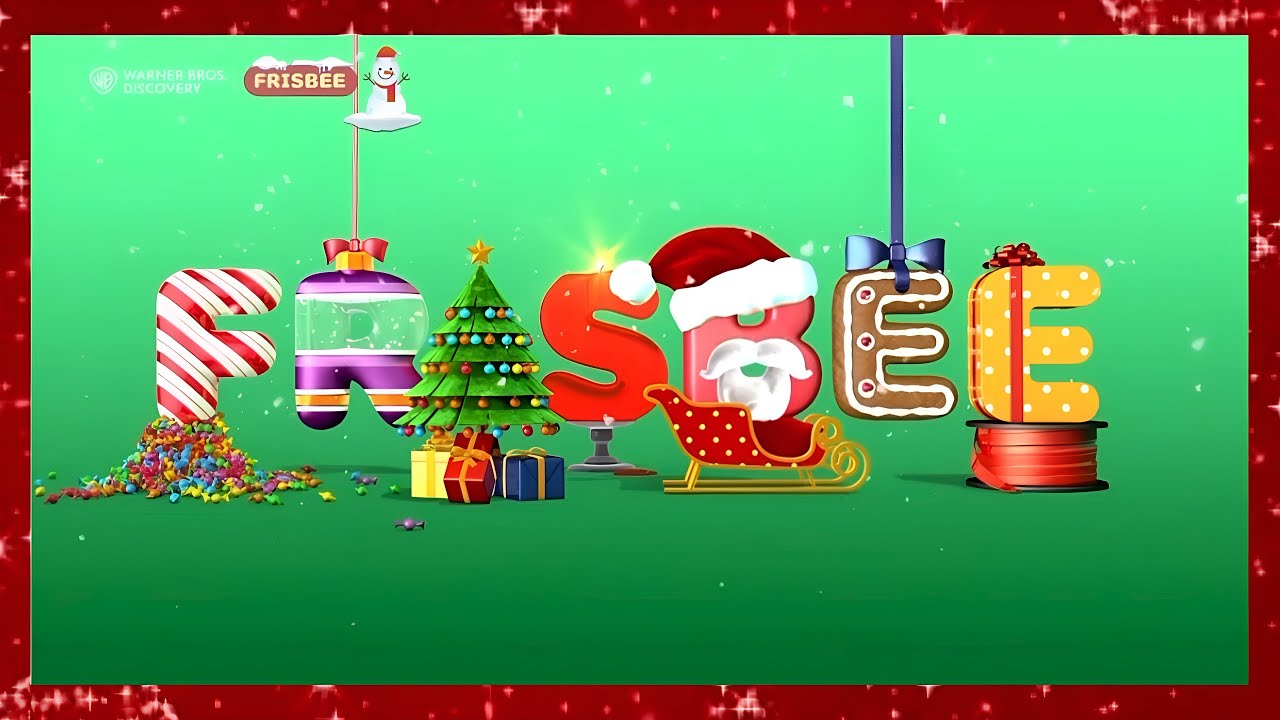 Frisbee HD - Sequenza pubblicitaria (con logo e bumper Natalizio) - 12 Dicembre 2025