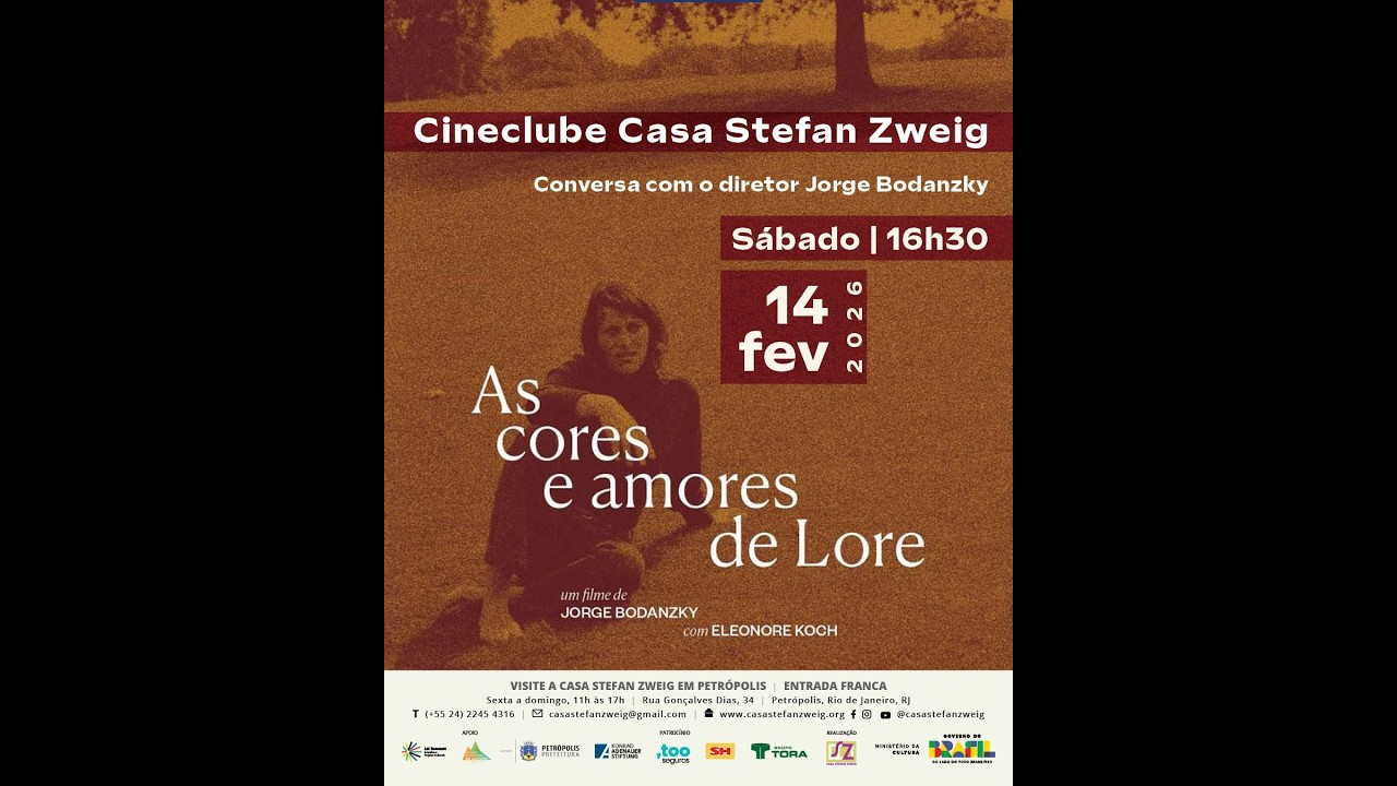 CINCELUBE CSZ debate o filme AS CORES E OS AMORES DE LORE com o diretor Jorge Bodanzky e Luiz Aquila