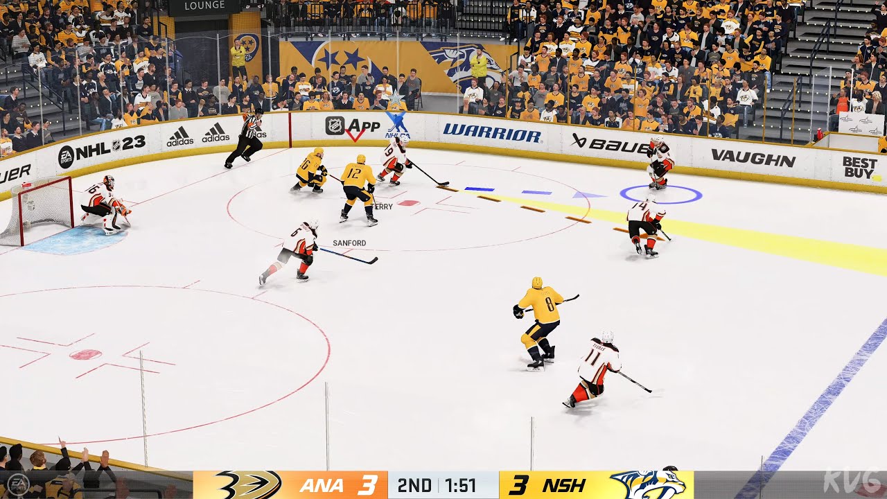 NHL 23 - Anaheim Ducks vs Nashville Predators - Gameplay (PS5 UHD) [4K60FPS]
