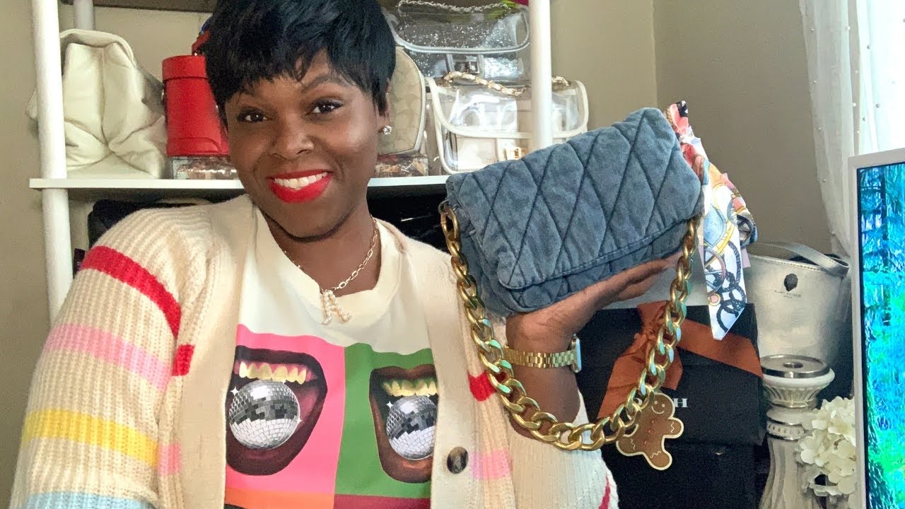 Before you spend $495| Madden Girl Quilted Denim Crossbody| Staying on trend w/out breaking the bank