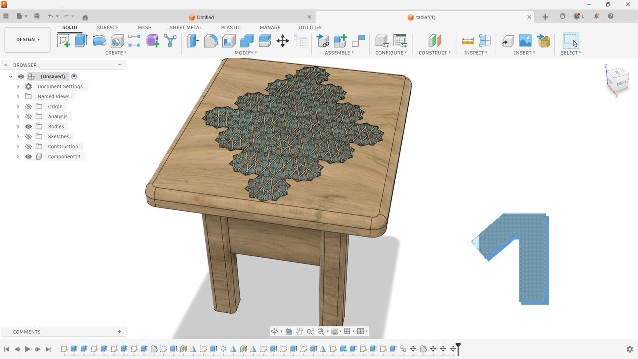 Automate Geometric Arabesque Patterns in Fusion360