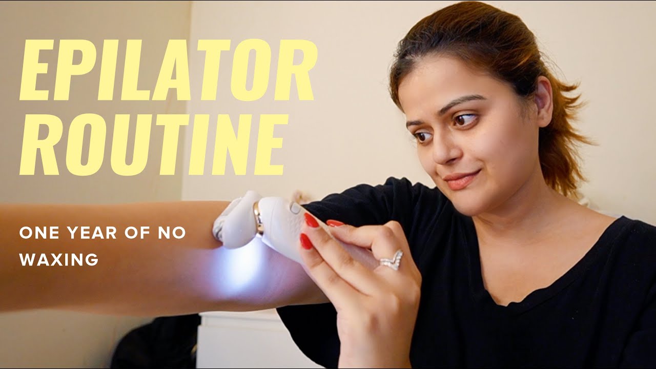I Cut Out Waxing For An Epilator | My Hair Removal Routine Demo & Review After 1 Year