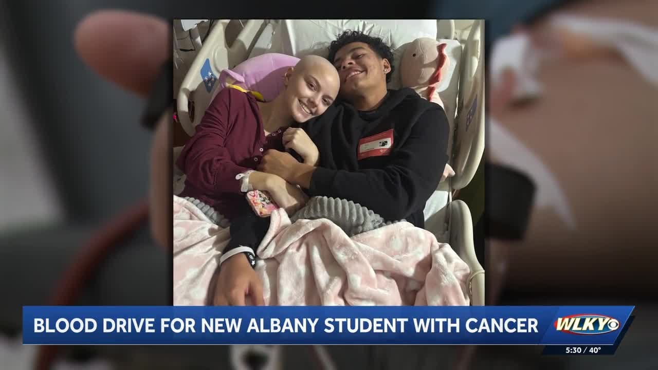 Blood drive held for New Albany student with cancer