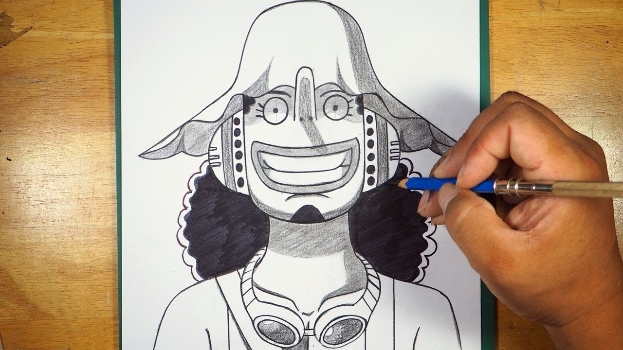 How To Draw Usopp | Usopp One Piece Drawing - Easy To Draw
