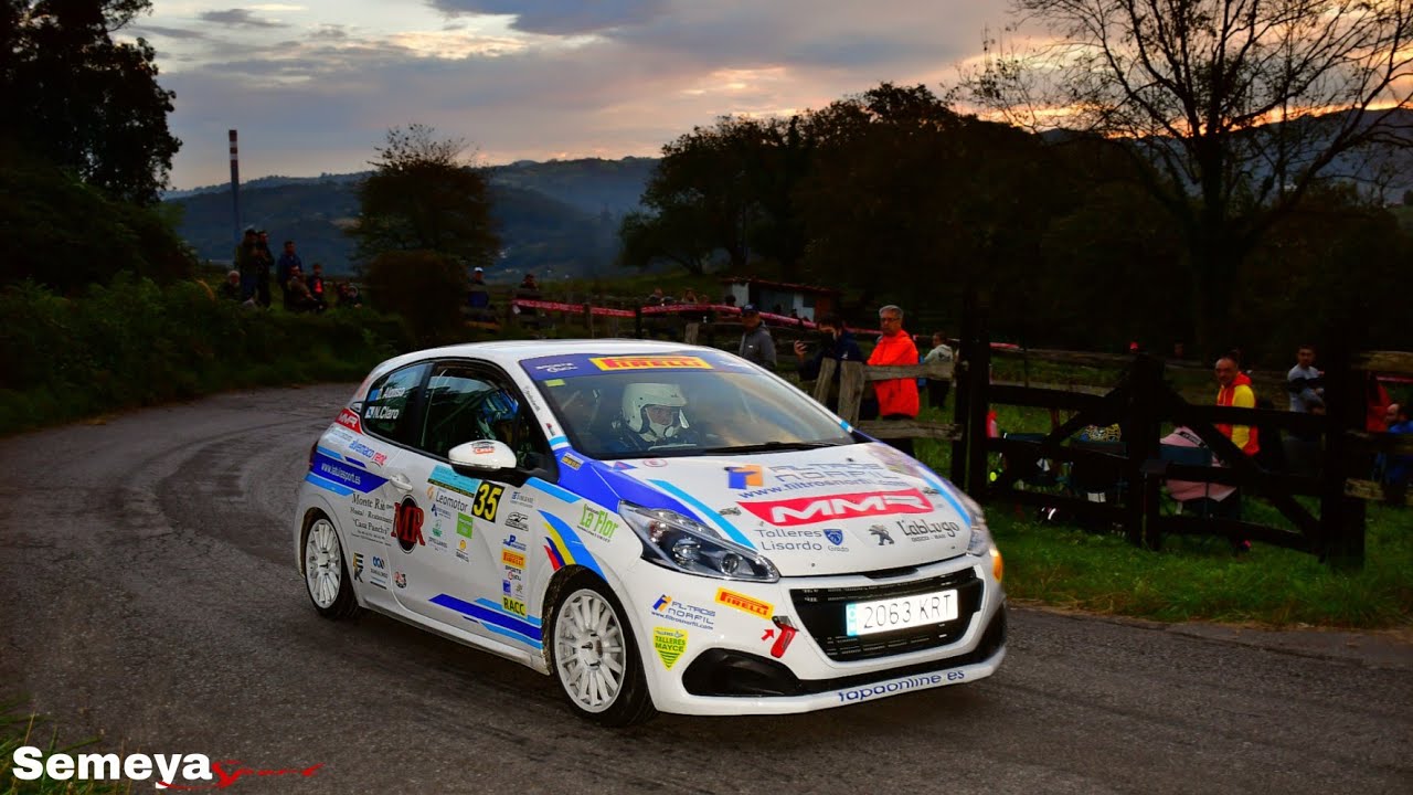 TC3 Labarejos. 17º Rallye Montaña Central 2022. Domingo Alonso-Noel Claro / Peugeot 208 PureTech 1.2