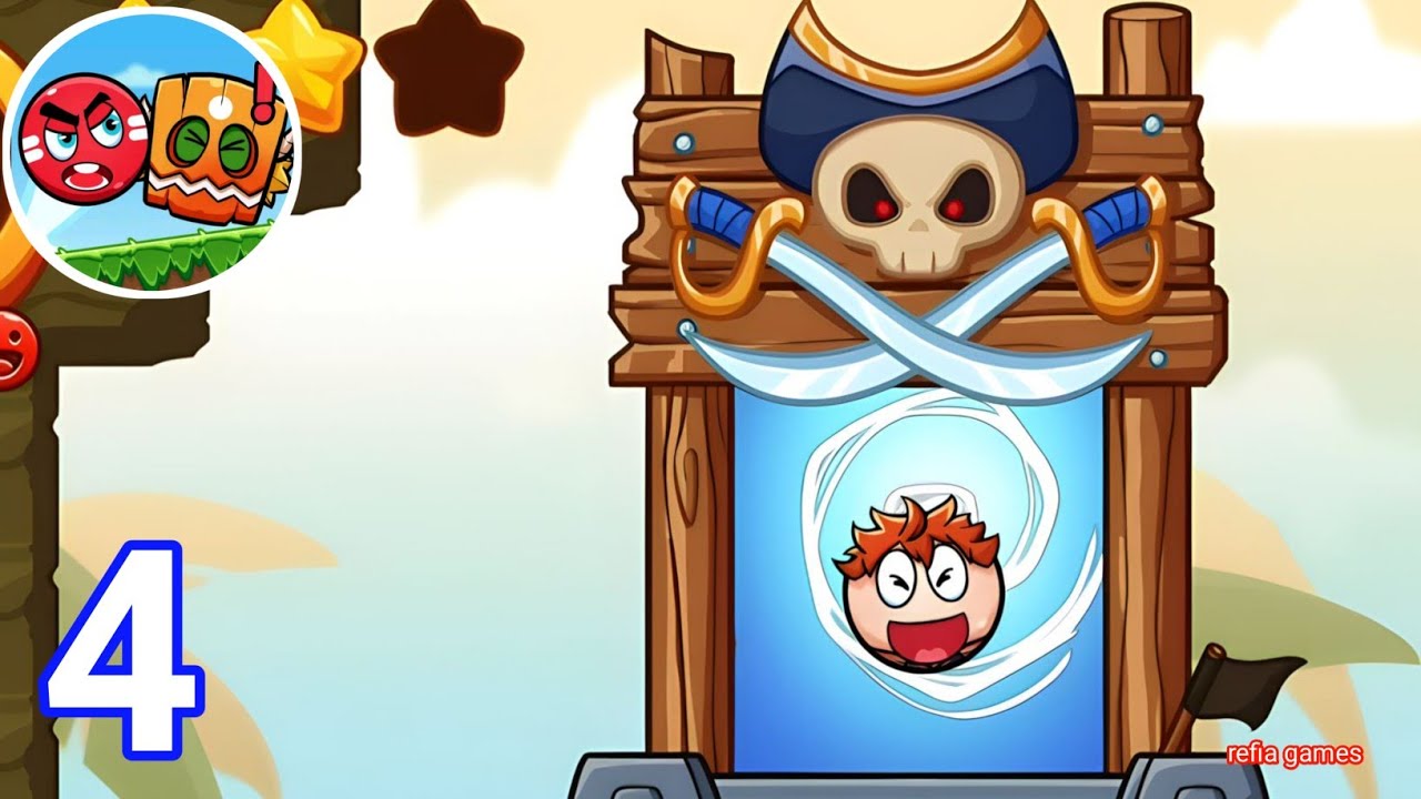 Ball V : Red Boss Challenge - Level 16 - 23 Orange Hair Gameplay iOS/Android