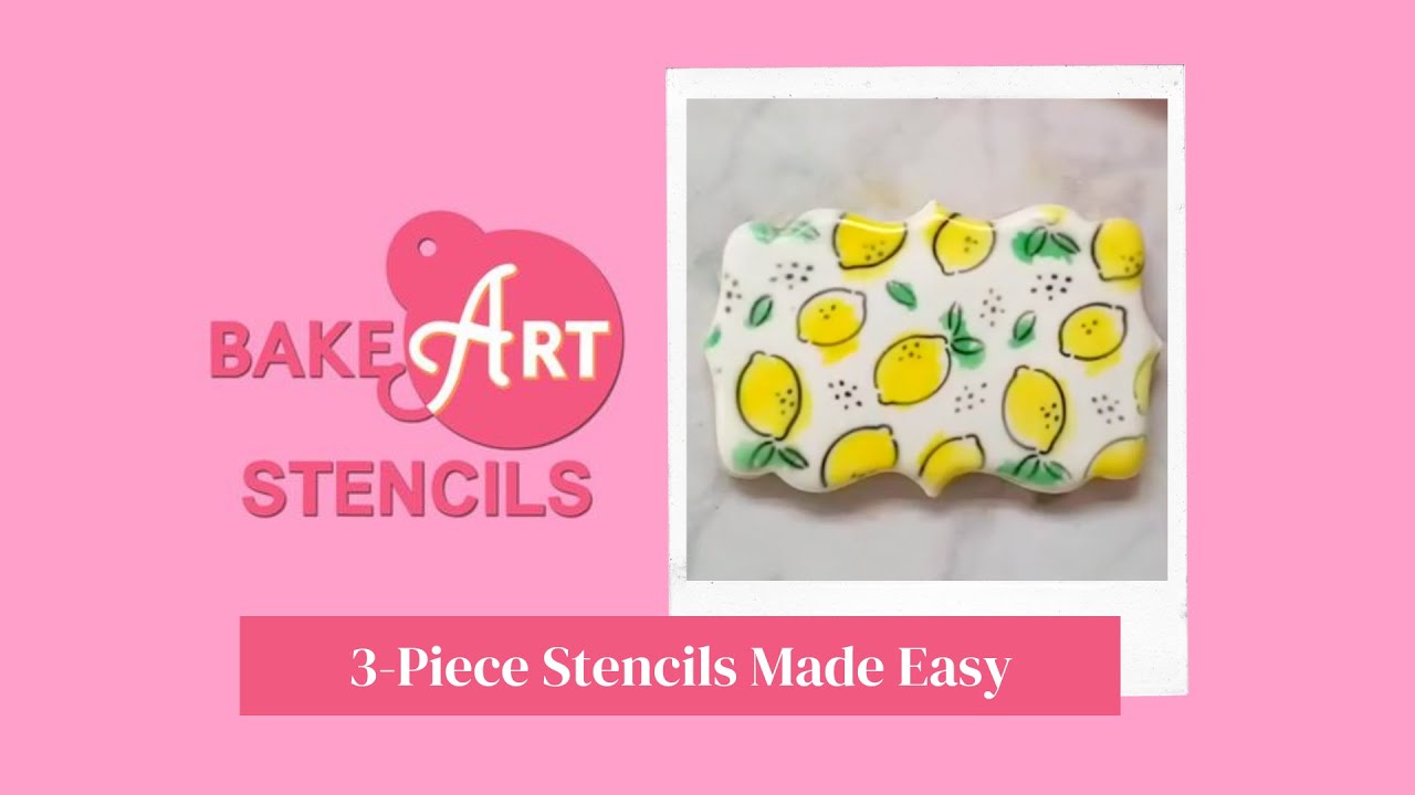 3-Piece Cookie Stencils Made Easy!