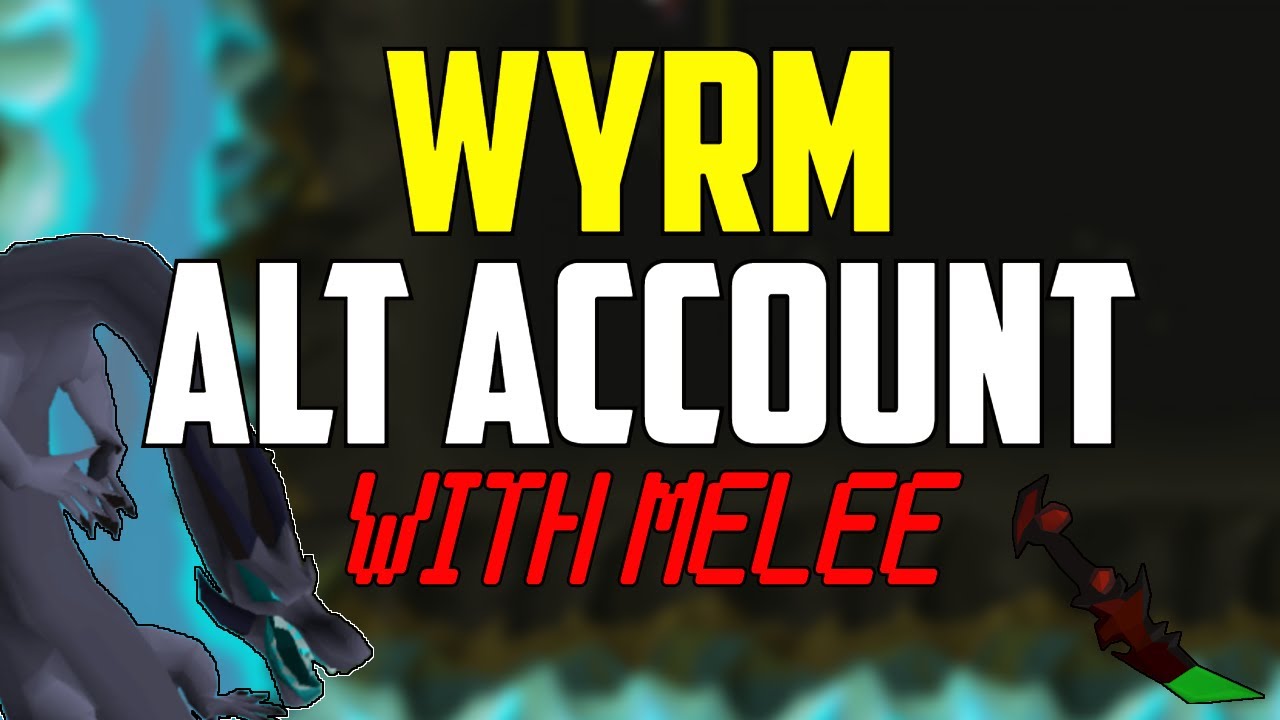 OSRS - How Much Does A Wyrm MELEE Alt Make? (3 HOURS)