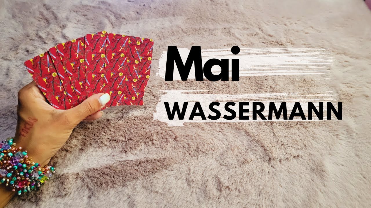 WASSERMANN: OMG leicht wie jetzt! 👌🏽🤩 MAI ORAKEL inkl. Audiobeispiel am Ende des Video