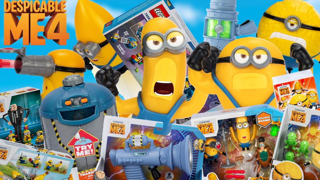 Покупка всей коллекции «Гадкий Я 4», Lego и Goo Jit Zu (2024) | Сколько это стоило?