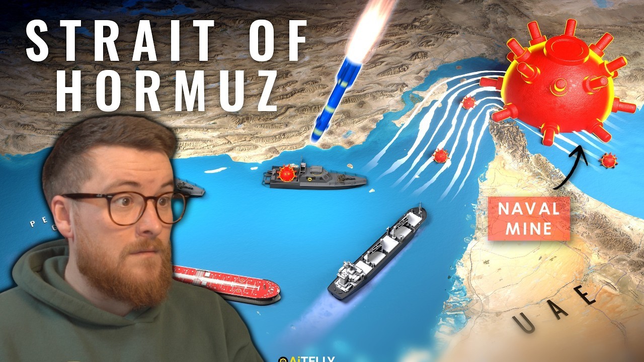 Royal Marine Reacts! How US Navy Strikes Mine-Laying Ships in the Strait of Hormuz?