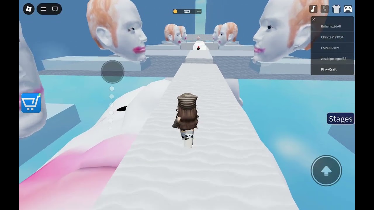 Playing escape the running heads but I keep on dying