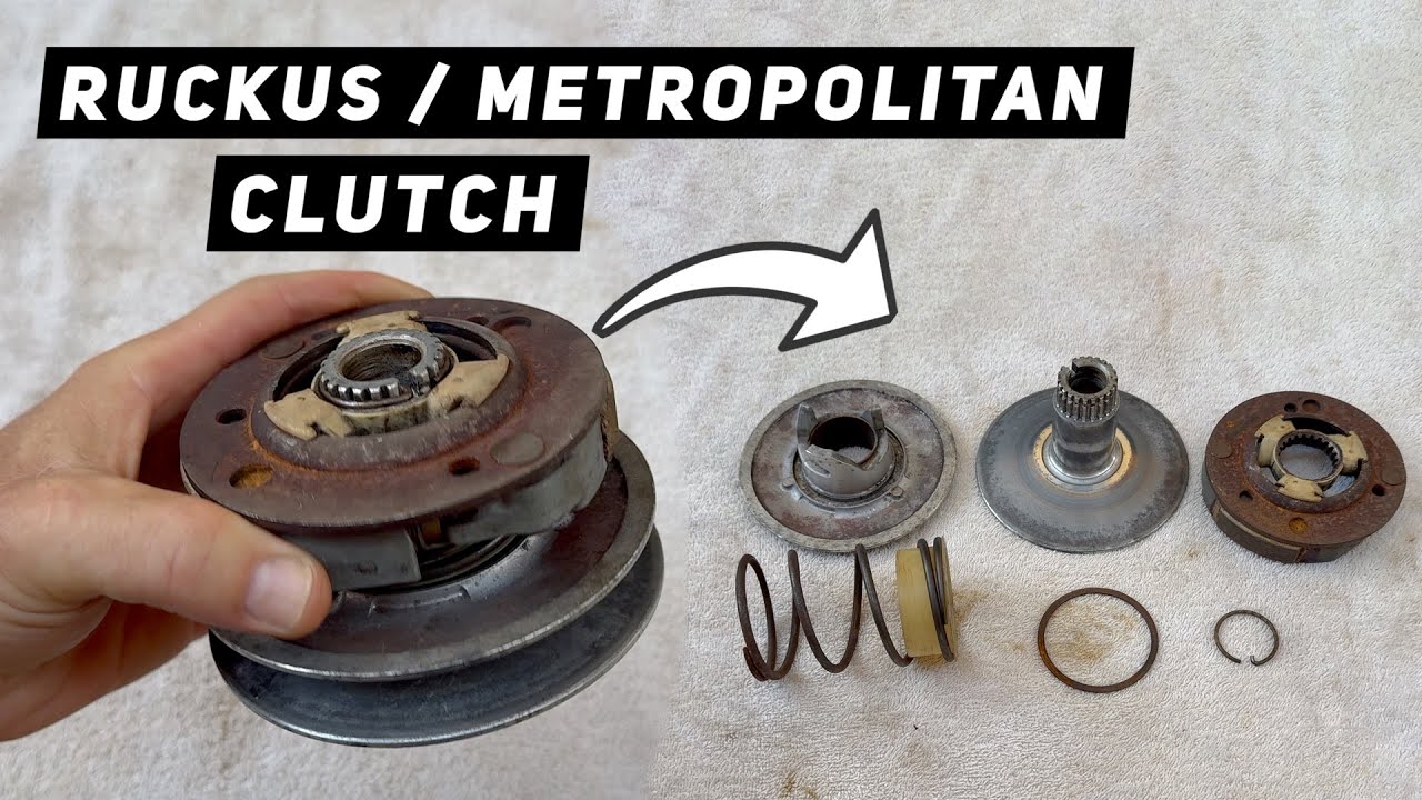 Honda Ruckus & Metropolitan Clutch Disassembly & Reassembly Tutorial | Mitch’s Scooter Stuff