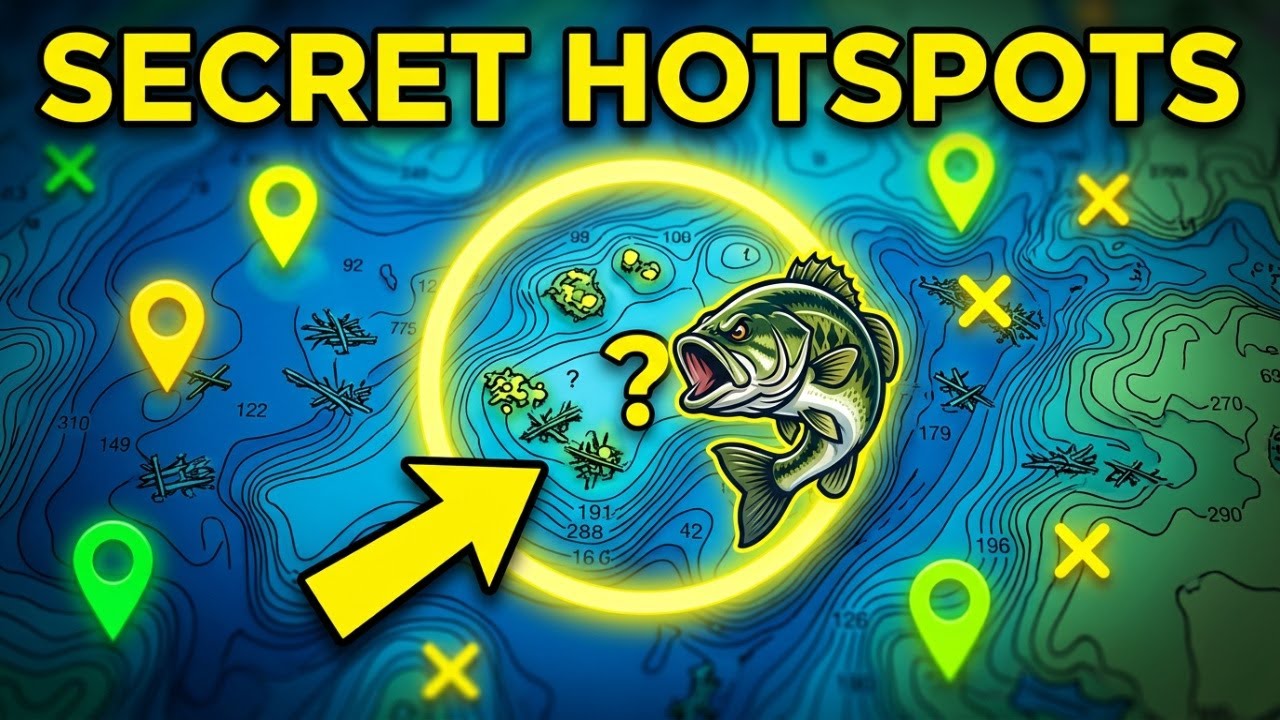 Lake Ray Roberts - Lake Breakdown - Waypoints & Hotspots YOU NEED!!!