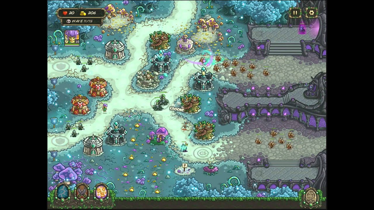 Kingdom Rush Origins - Veteran - The Unseelie Court