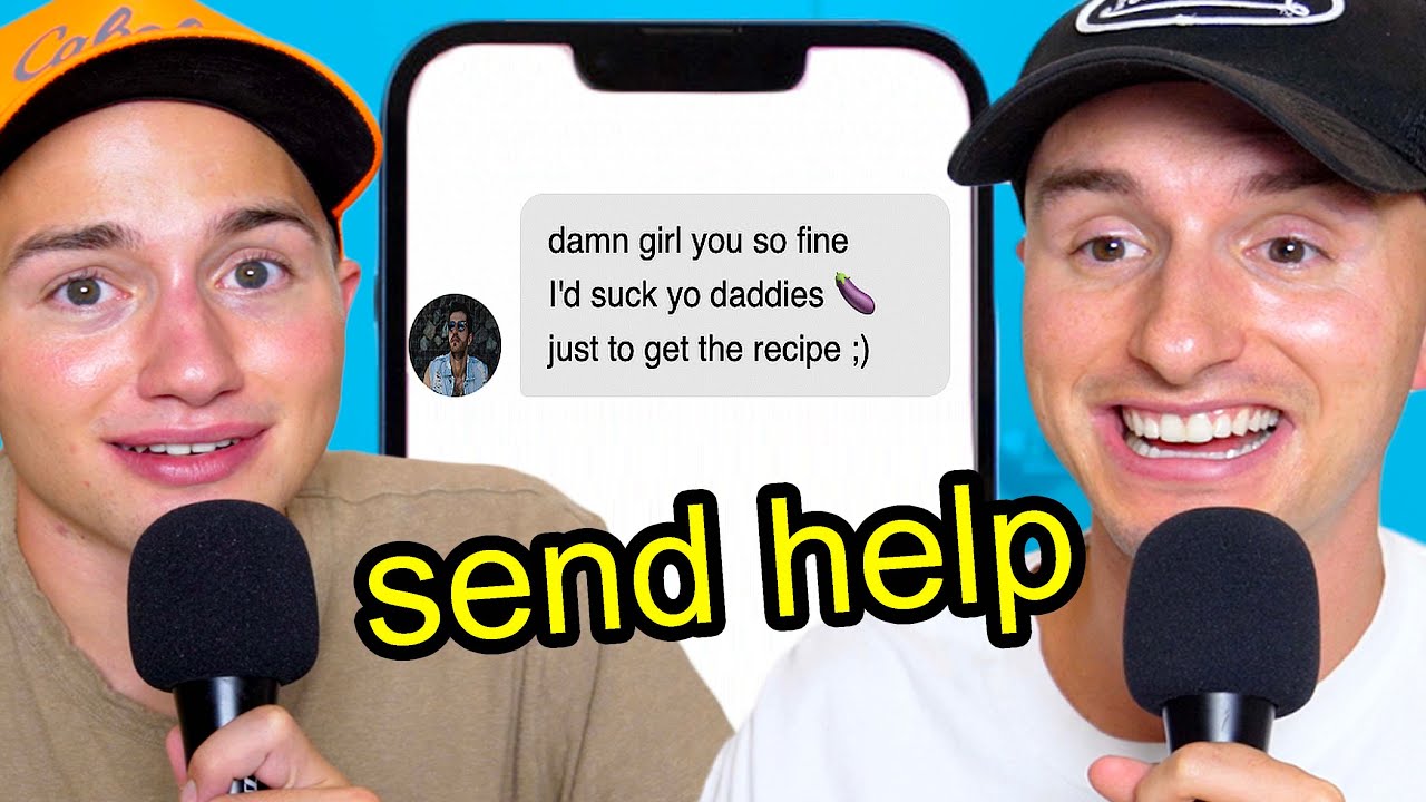 Gay Brothers React to Uncomfy Straight Dating App Conversations