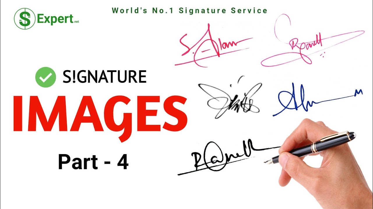 🔴 Image Signature | Signature Style Of My Name | Online Signature | Part-4