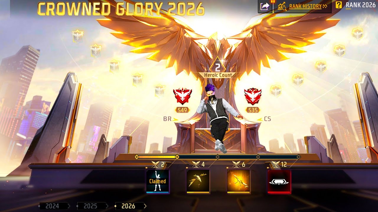 pushing for grandmaster 🤑 new rank season 2026 🔥#freefirelive