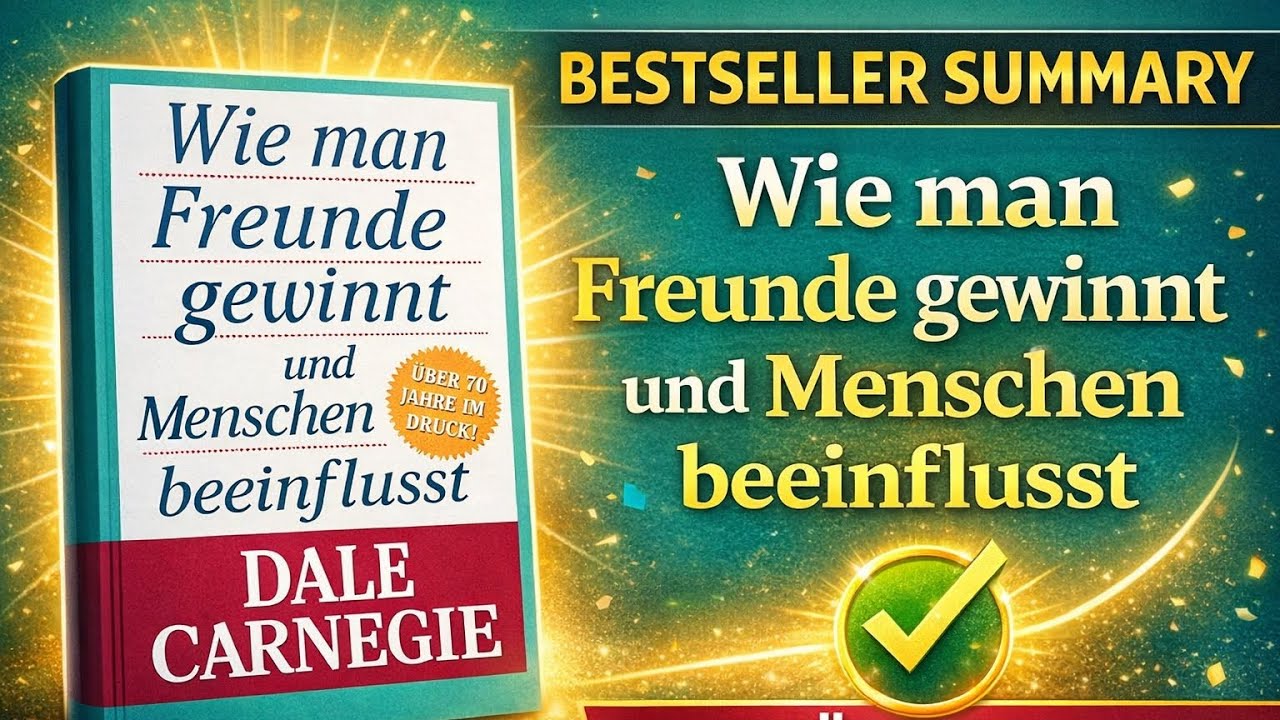 Wie man Freunde gewinnt und Menschen beeinflusst | Buchzusammenfassung