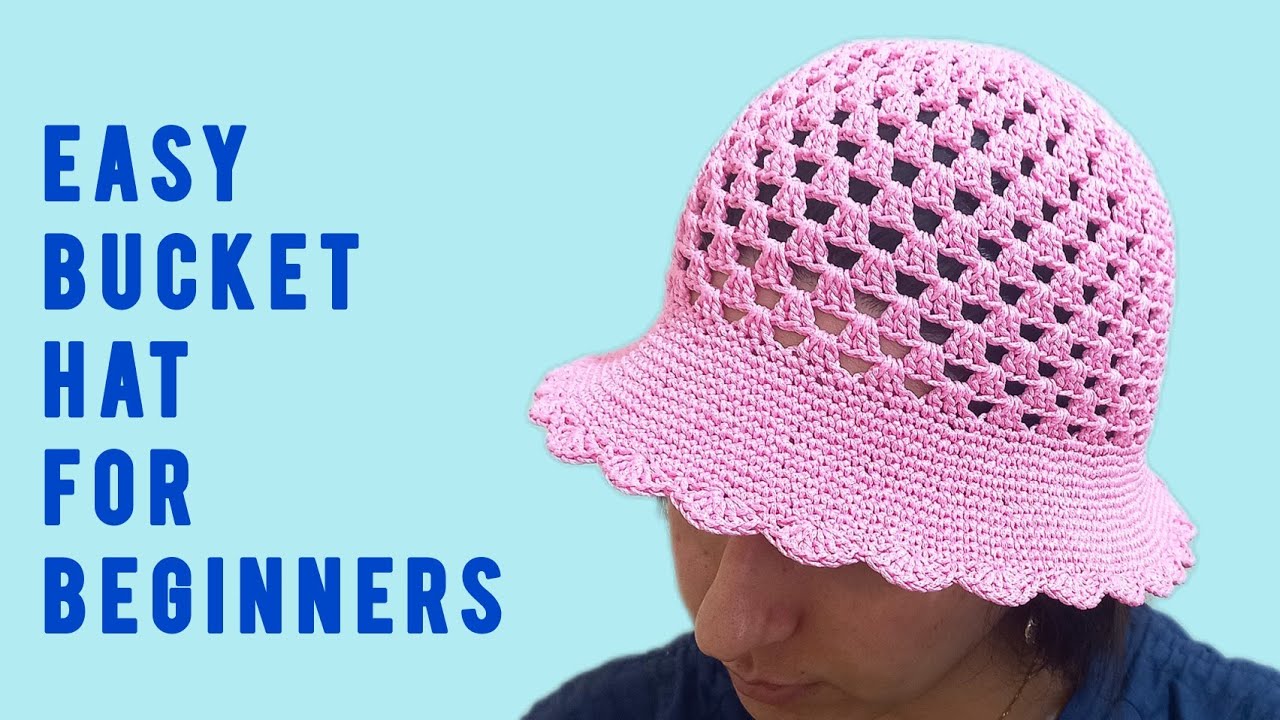 Crochet Hollow Summer Sun Hat Tutorial 🌞 Perfect Summer Beach Accessory For Women