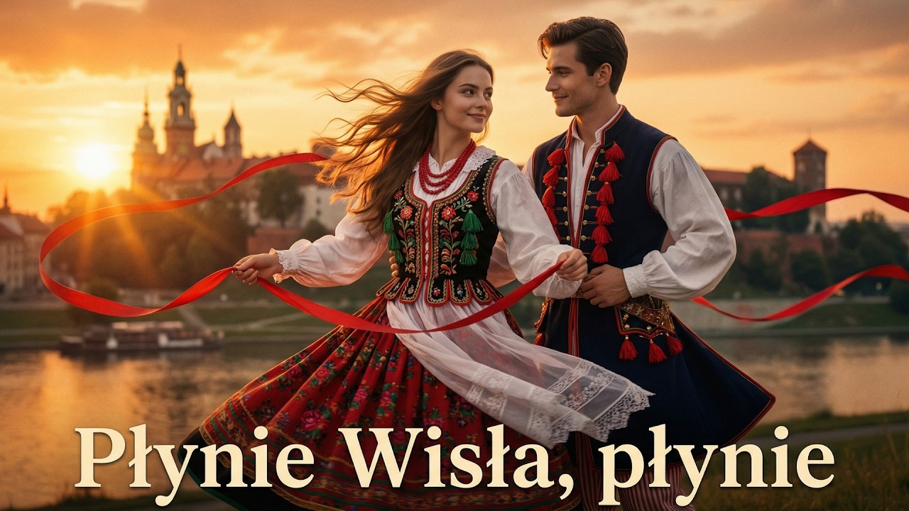 Płynie Wisła, płynie 💫 Najpiękniejsza polska pieśń 💕 Serduszko