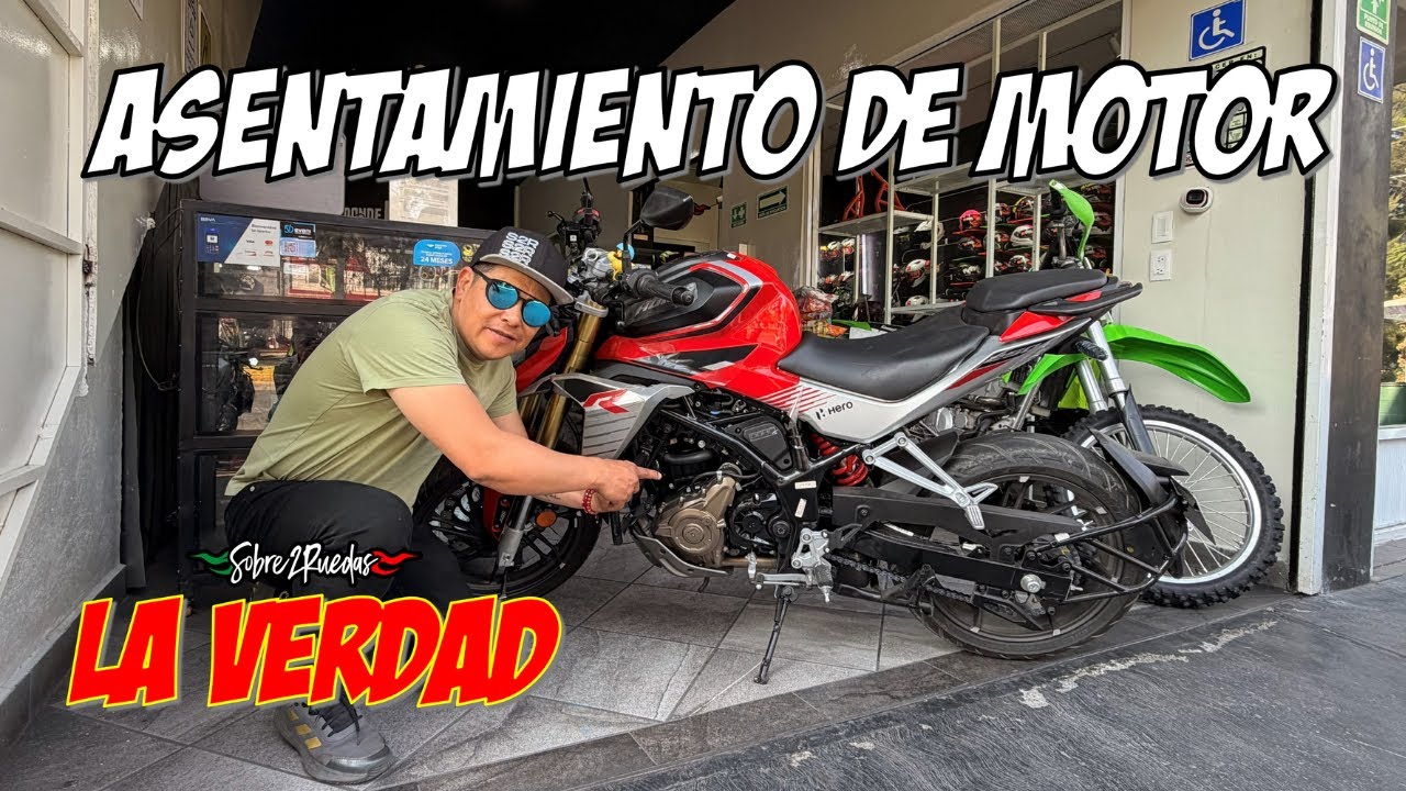 ASENTAMIENTO del MOTOR de MOTO || PROCEDIMIENTO -S2R-