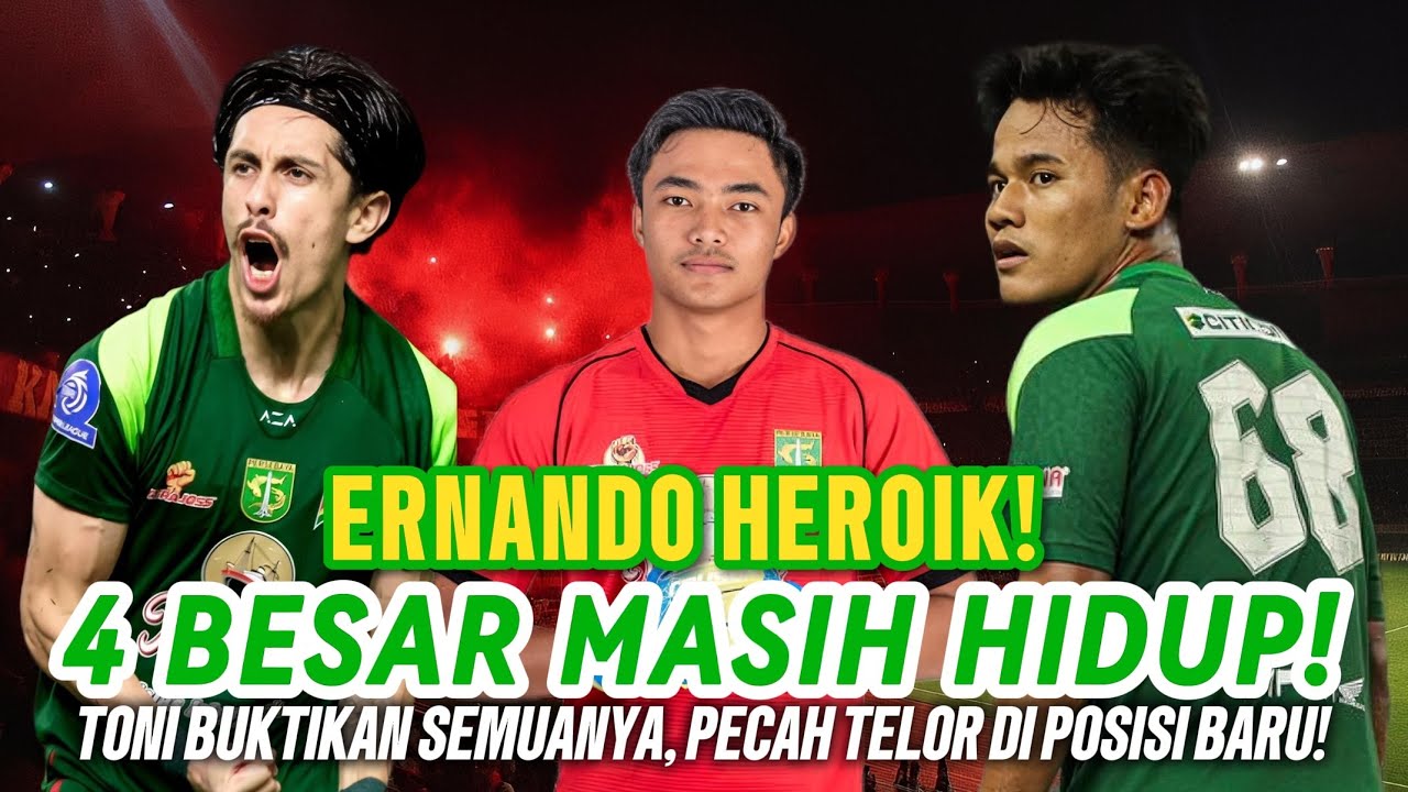 “TAK DISANGKA! Toni Jadi Winger Langsung Pecah Telor, Ernando Gila-Gilaan! 4 Besar Masih Bisa!”