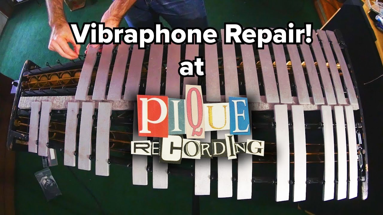 Vibraphone Repair! at Pique Recording