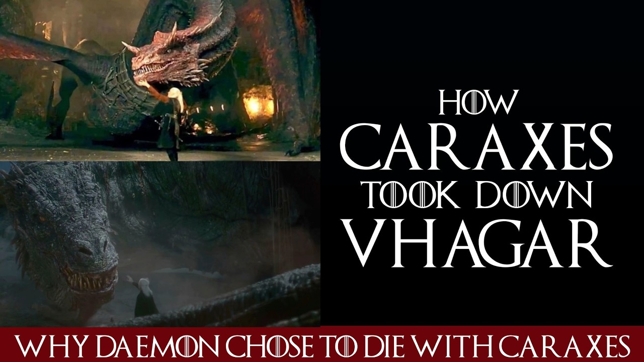Caraxes vs vhagar explained