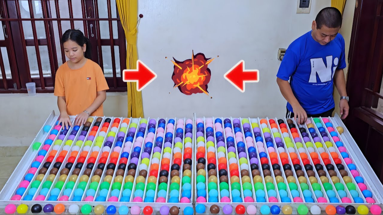 Family Games | High-speed color ball puzzle competition ☆ level 27