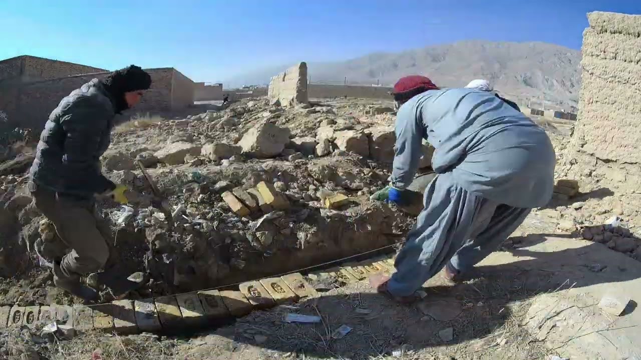 From Raw Materials to a Solid Wall | Satisfying Construction Process