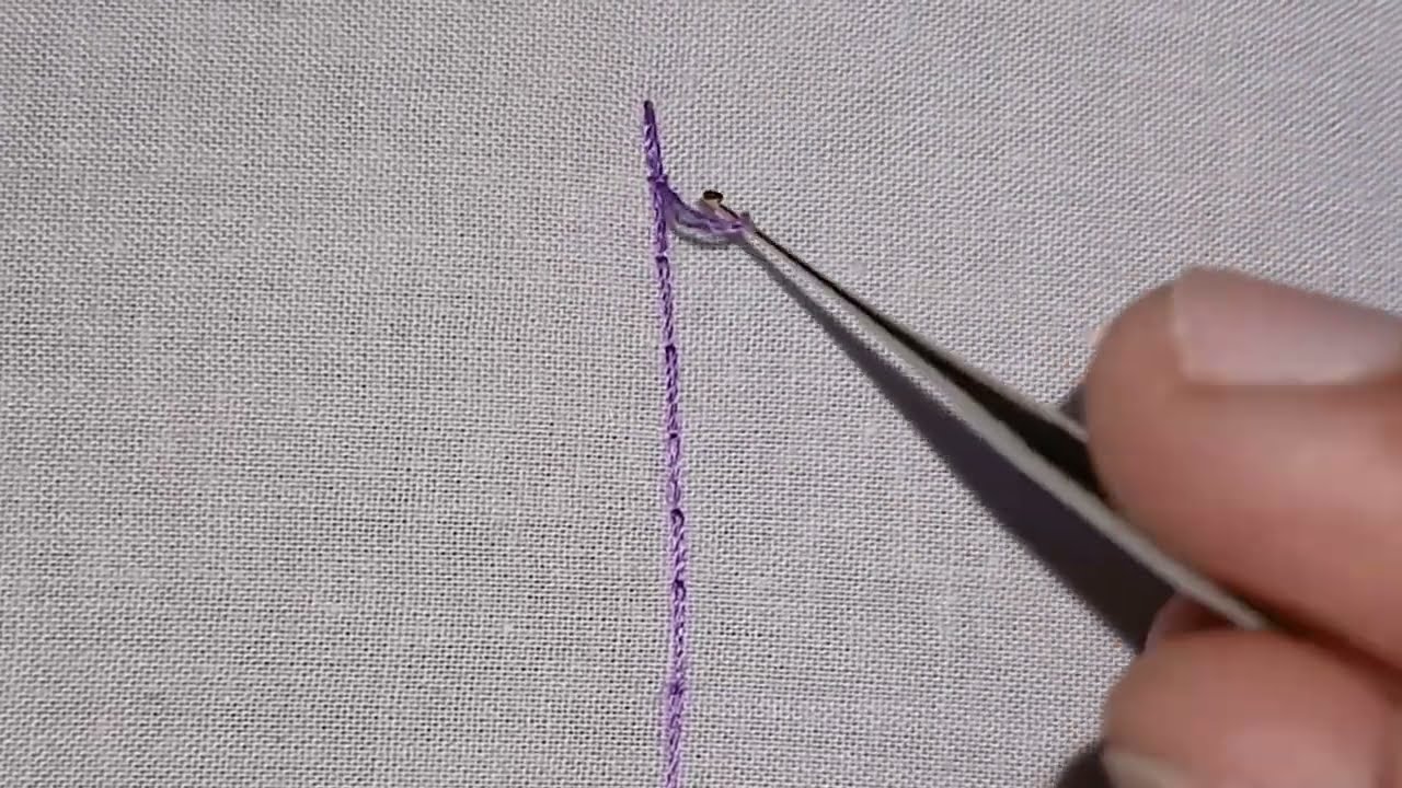 ਆਓ ਆਰੀ ਚਲਾਉਣੀ ਸਿੱਖੀਏ/learn aari embroidery #trendingdesign 