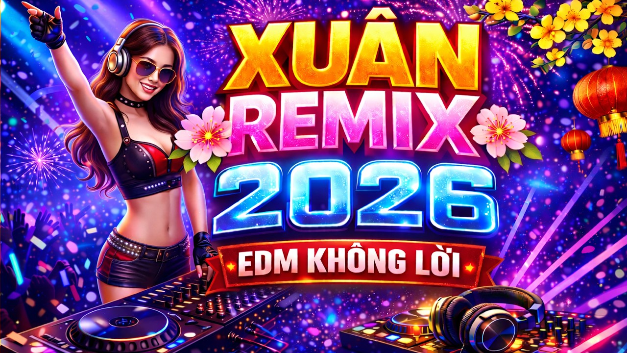 🎶 Nonstop Tết 2026 EDM Remix 💃 Nhạc Không Lời Cực Sung Cho Ngày Xuân