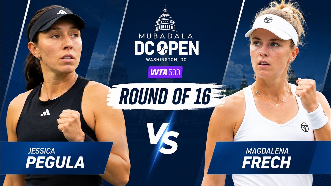Jessica Pegula vs. Magdalena Frech | thrilling match | Round 2 | Washington Open | Highlights