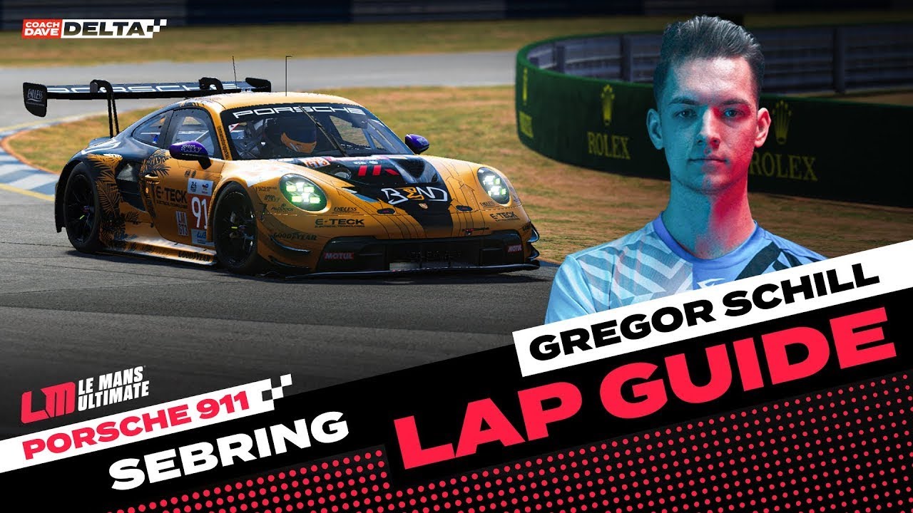 LMU Lap Guide: Porsche 911 GT3R at Sebring