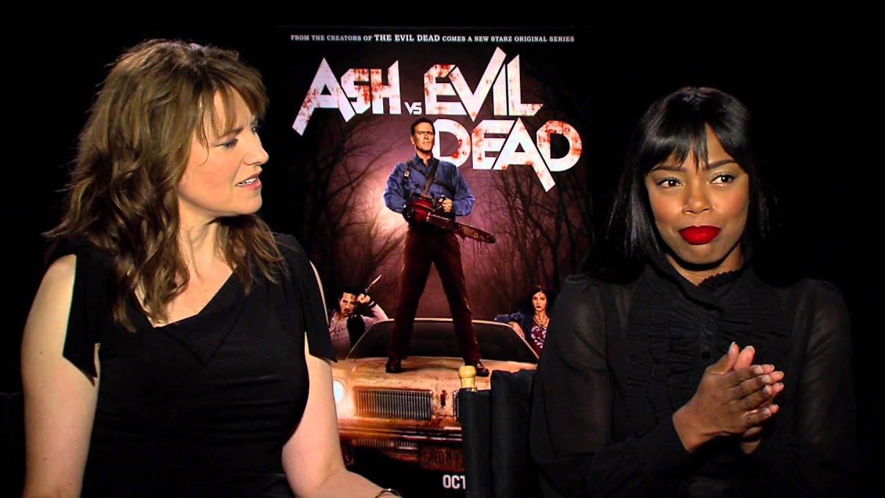 Lucy Lawless and Jill Marie Jones Talk Ash vs Evil Dead