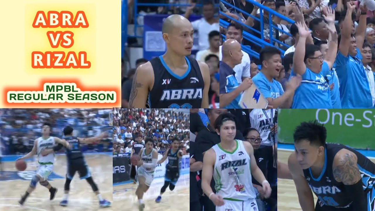 4TH QTR GAME: ABRA VS RIZAL | ROI SUMANG BIGLANG PUMUTOK, MARK YEE BAGONG LIPAT PANALO |  MPBL