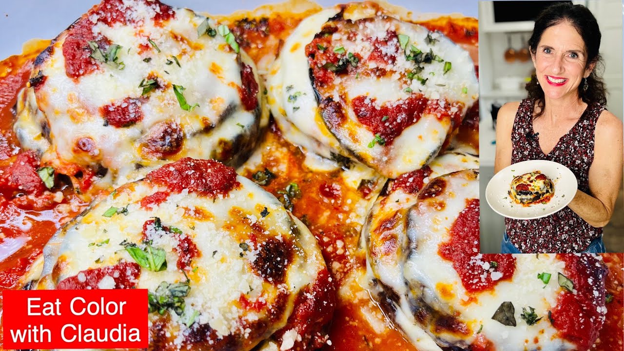 Grilled Eggplant | Marinara Sauce and Cheese | Perfect Stacks