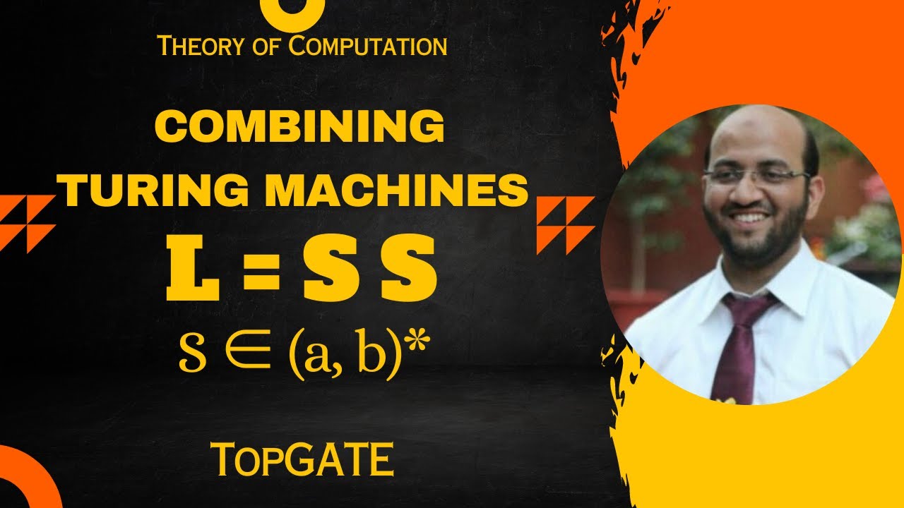 Combining Turing Machines | Turing Machine for L = SS / S ∈ (a, b)* | L = WW | Automata Theory | TOC
