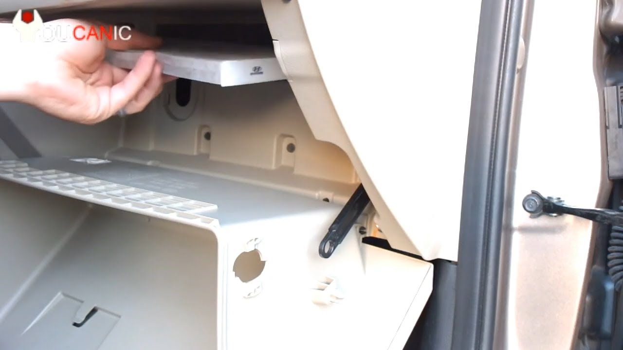 2011-2016 Hyundai Elantra Cabin Air Filter Replacement